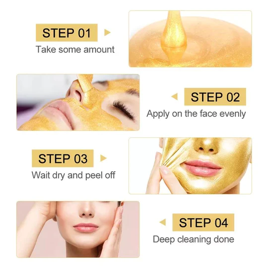 24K Gold Peel Off Mask  (Anti Wrinkle) - 60% OFF TODAY!