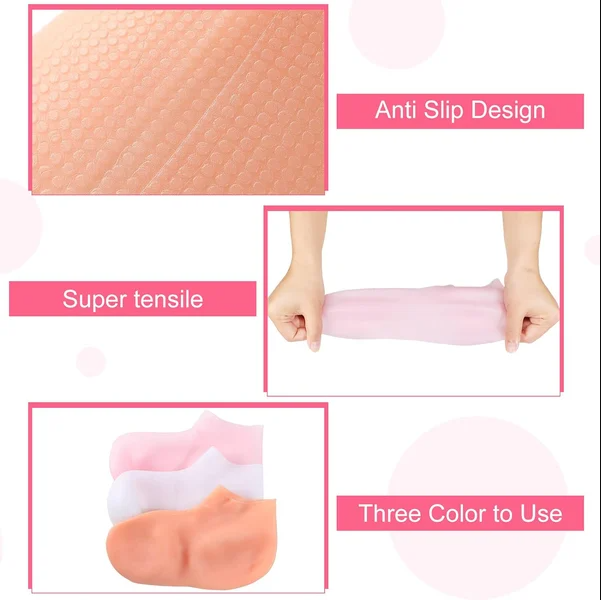 The Exfoliating And Moisturizing Silicone Foot Sock (60% OFF TODAY!)