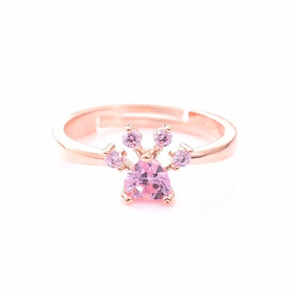 Rose Gold Paw Ring (60% OFF TODAY!)