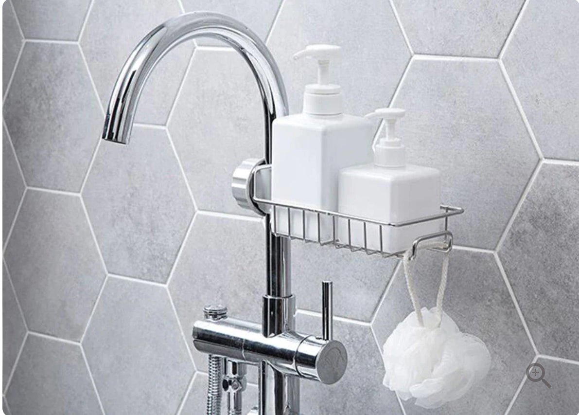 Stainless Steel Faucet Sponge Holder (60% OFF TODAY!)