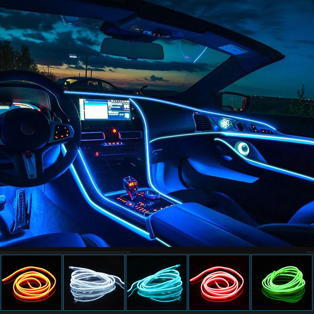 Interior LED Neon Strip Lights (Easy To Install) - 60% OFF TODAY!
