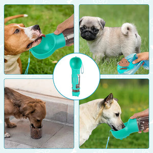 4 in 1 Multifunctional Portable Dog Water Bottle (60% OFF TODAY!)