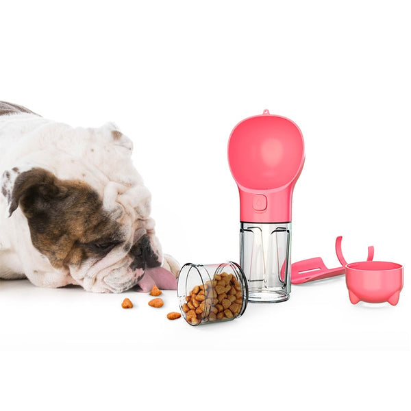 4 in 1 Multifunctional Portable Dog Water Bottle (60% OFF TODAY!)