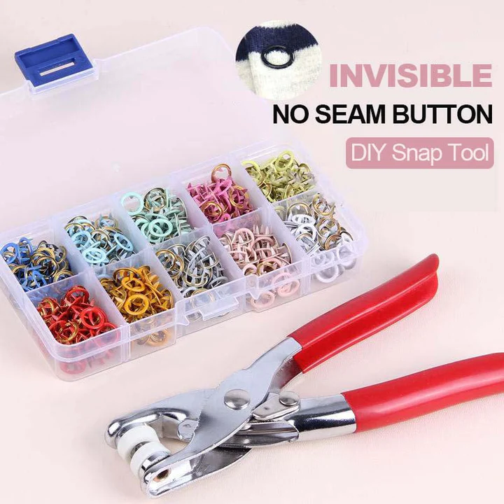 Invisible Seamless Buckle DIY Snap Tool (60% OFF TODAY!)