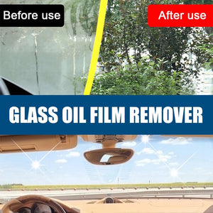 Car Front Windshield Oil Film Remover Harmless Car Glass Cleaner Oil Stain  Cleaning Detergent Powerful Decontamination Wide Use - AliExpress