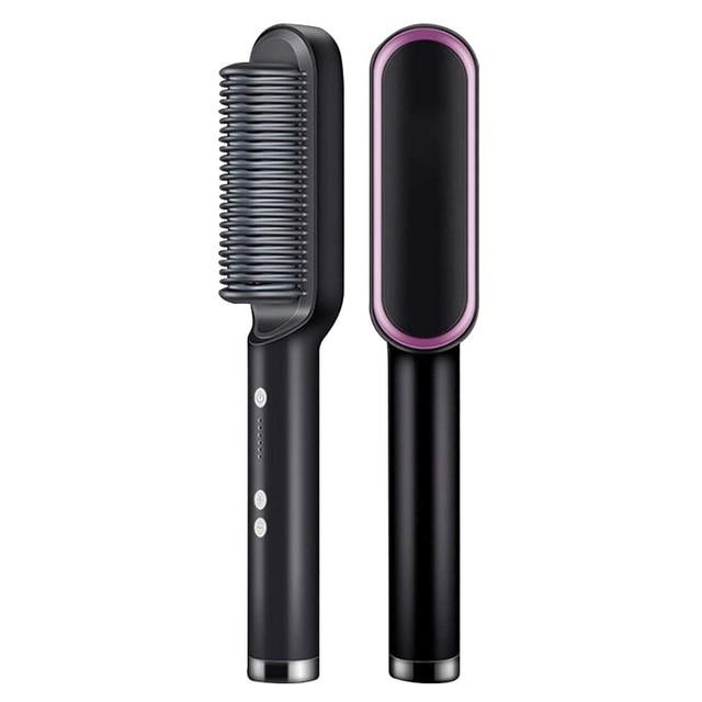 2-in-1 Professional Electric Hair Straightener & Curl Styler Comb (60% OFF TODAY!)