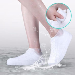 WATERPROOF REUSABLE SILICONE SHOE COVERS (60% OFF TODAY!)